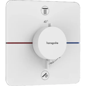 ShowerSelect Comfort Q 2 Outlet Matt White