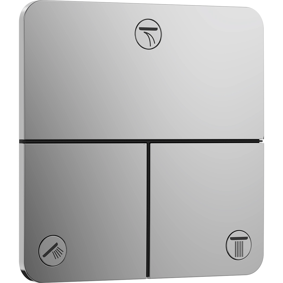ShowerSelect Comfort Q 3 Outlet Chrome