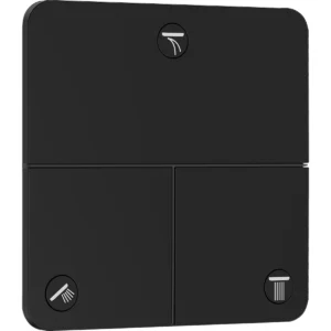ShowerSelect Comfort Q 3 Outlet Matt Black