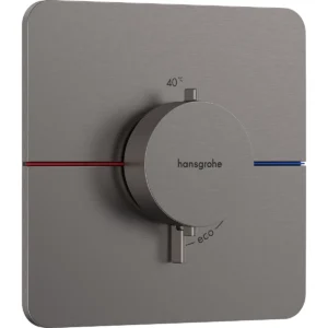 ShowerSelect Comfort Q Temperature Control Brushed Black Chrome