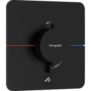 ShowerSelect Comfort Q Temperature Control With 1 Outlet Matt Black