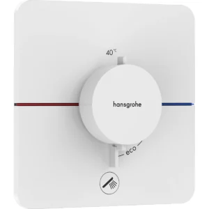 ShowerSelect Comfort Q Temperature Control With 1 Outlet Matt White