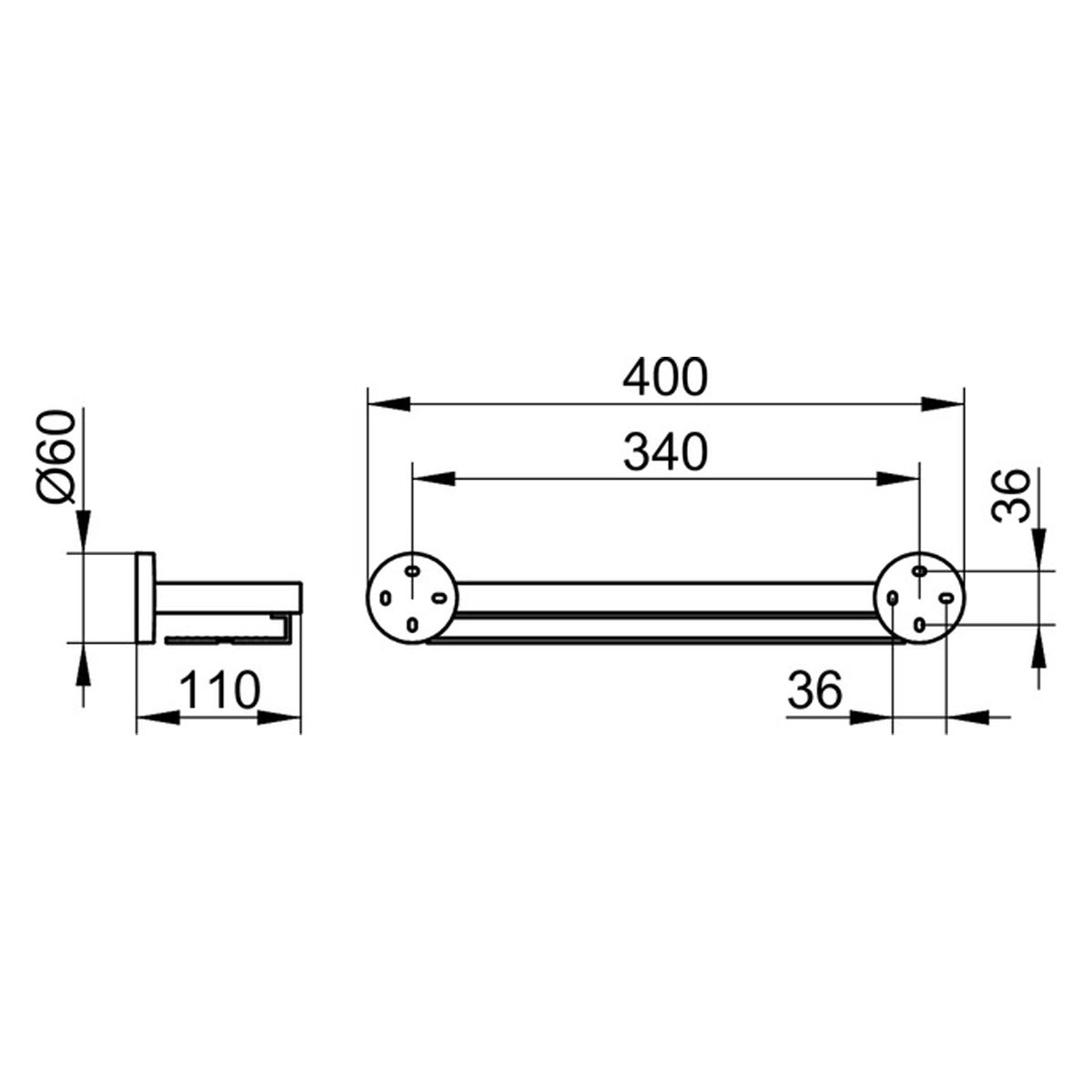 Keuco Edition 90 Shower Shelf - Image 2