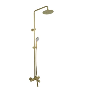 JTP VOS Thermostatic Bar Valve With 3 Outlets, Adjustable Riser
