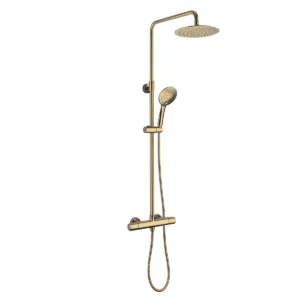 JTP VOS Cool Touch Thermostatic Bar With 2 Outlets, Adj Riser & Kit