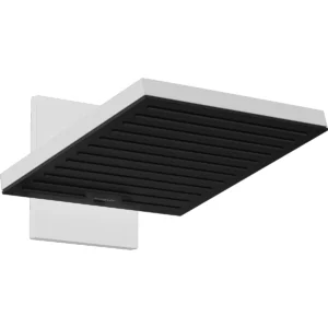 Pulsify E Overhead shower 260 2jet EcoSmart with wall connector  Matt White