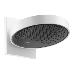 Rainfinity Overhead shower 250 1jet EcoSmart 9 l/min with wall connector  Matt White