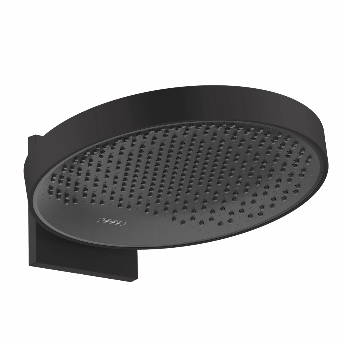 Rainfinity Overhead shower 360 1jet with wall connector Matt Black