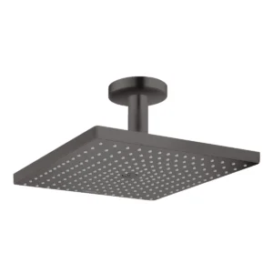 Raindance E Overhead shower 300 1jet with ceiling connector  Brushed Black Chrome