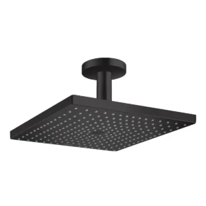 Raindance E Overhead shower 300 1jet with ceiling connector  Matt Black