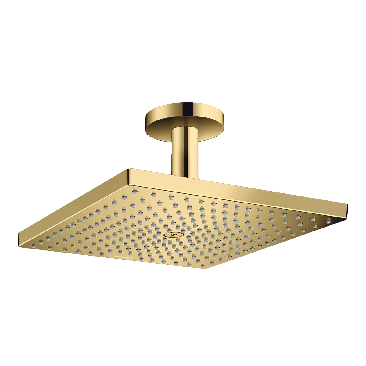 Raindance E Overhead shower 300 1jet with ceiling connector Polished Gold Optic Polished Gold Optic