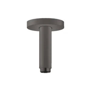 Ceiling connector S 100 mm  Brushed Black Chrome