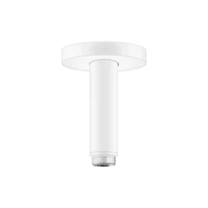 Ceiling connector S 100 mm  Matt White