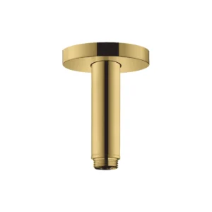 Ceiling connector S 100 mm  Polished Gold Optic  Polished Gold Optic