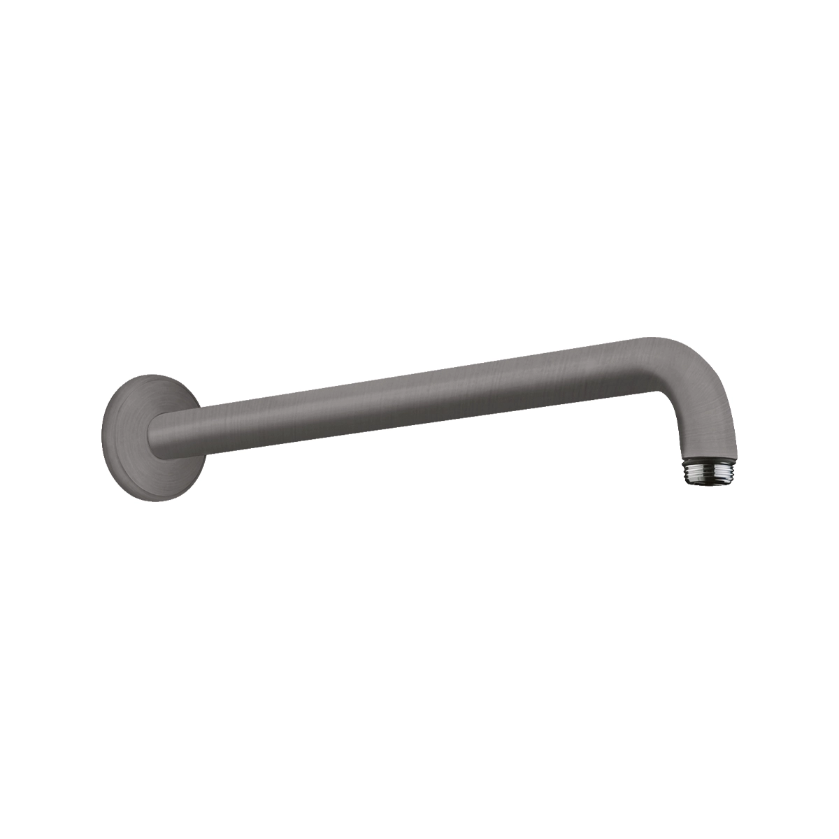 Shower arm 38.9 cm Brushed Black Chrome