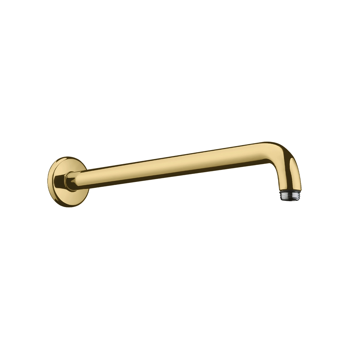 Shower arm 38.9 cm Polished Gold Optic Polished Gold Optic
