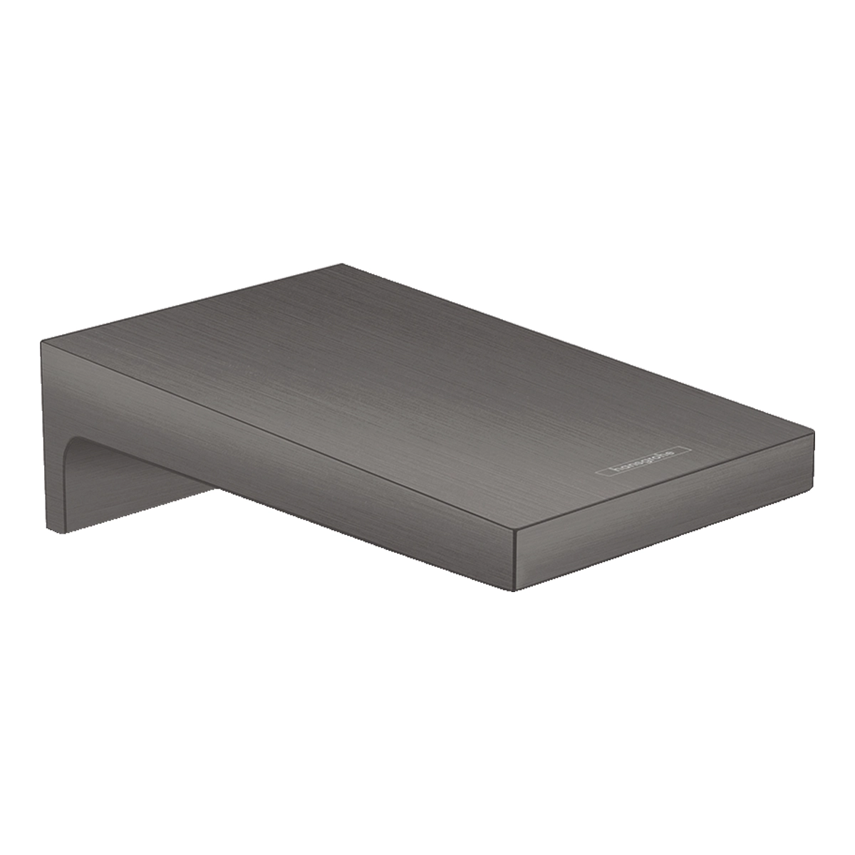 Metropol Bath spout 185 mm Brushed Black Chrome