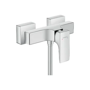 Metropol Single lever manual shower mixer for exposed installation with lever handle  Chrome