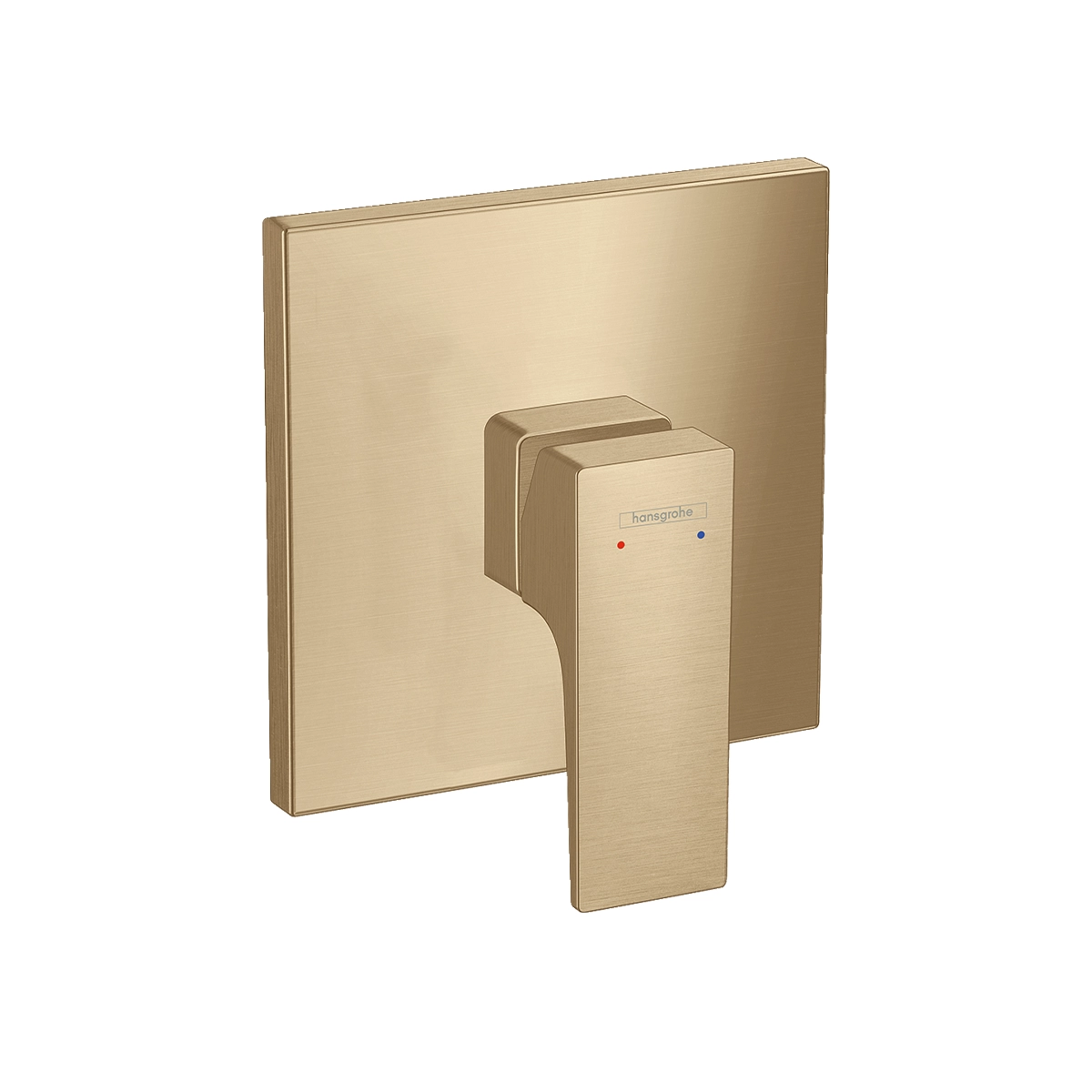 Metropol Single lever manual shower mixer for concealed installation with lever handle Brushed Bronze