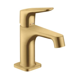 AXOR Citterio M Single lever basin mixer 70 for cloakroom basins with pop-up waste - Brushed Gold-Optic