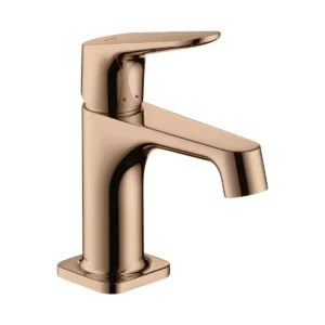 AXOR Citterio M Single lever basin mixer 70 for cloakroom basins with pop-up waste - Polished Redgold