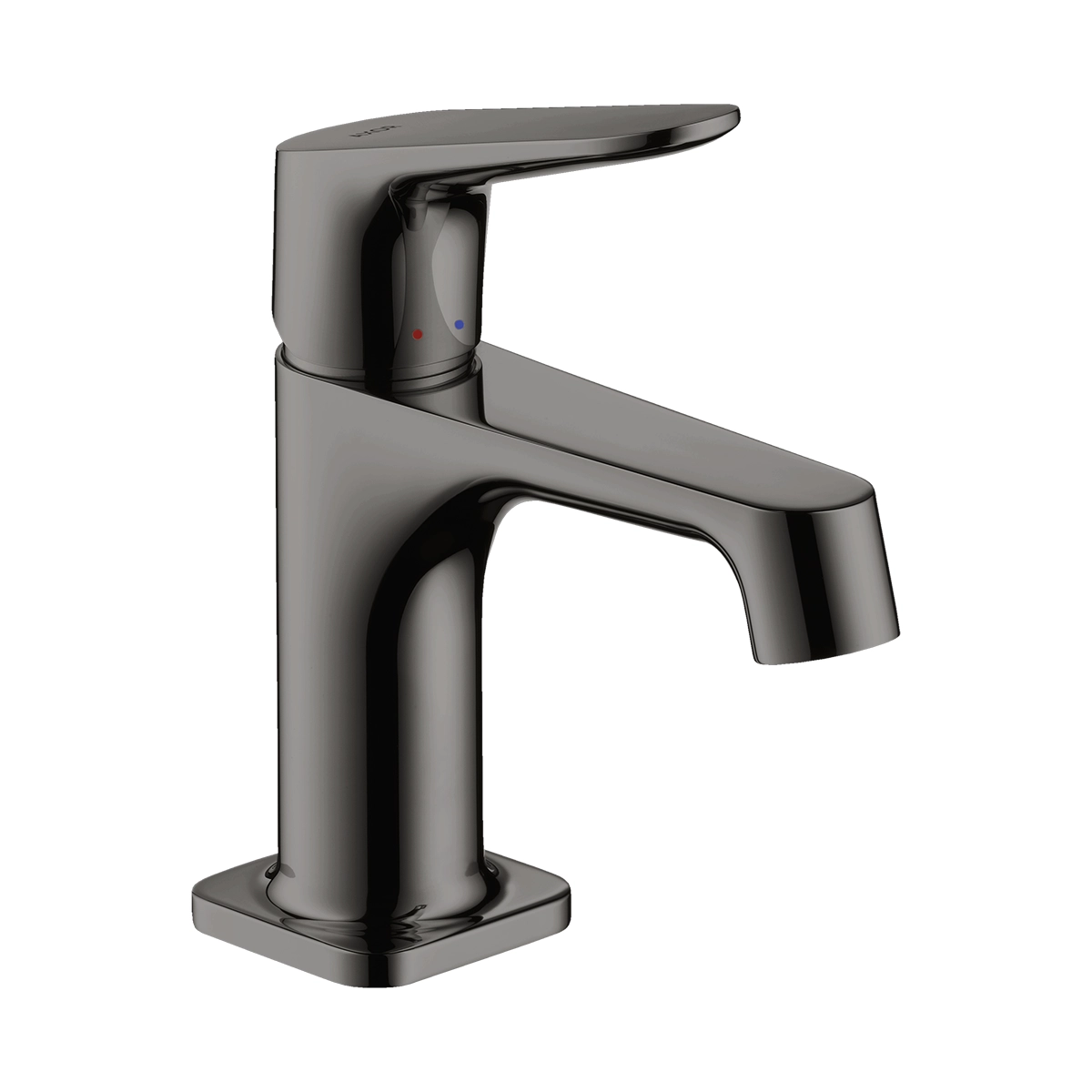 AXOR Citterio M Single lever basin mixer 70 for cloakroom basins with pop-up waste - Polished Black Chrome
