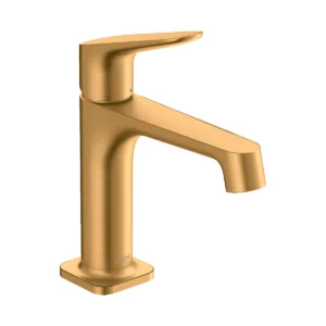 AXOR Citterio M Single lever basin mixer 100 with waste - Brushed Gold-Optic
