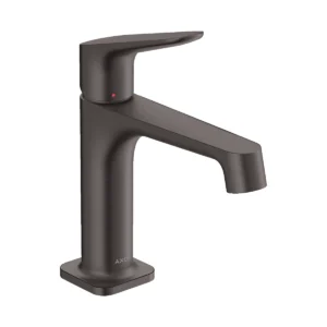 AXOR Citterio M Single lever basin mixer 100 with waste - Brushed Black Chrome