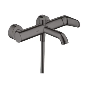 AXOR Citterio M Single lever manual bath mixer for exposed installation - Brushed Black Chrome