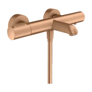 AXOR Citterio M Thermostatic bath mixer for exposed installation - Brushed Bronze