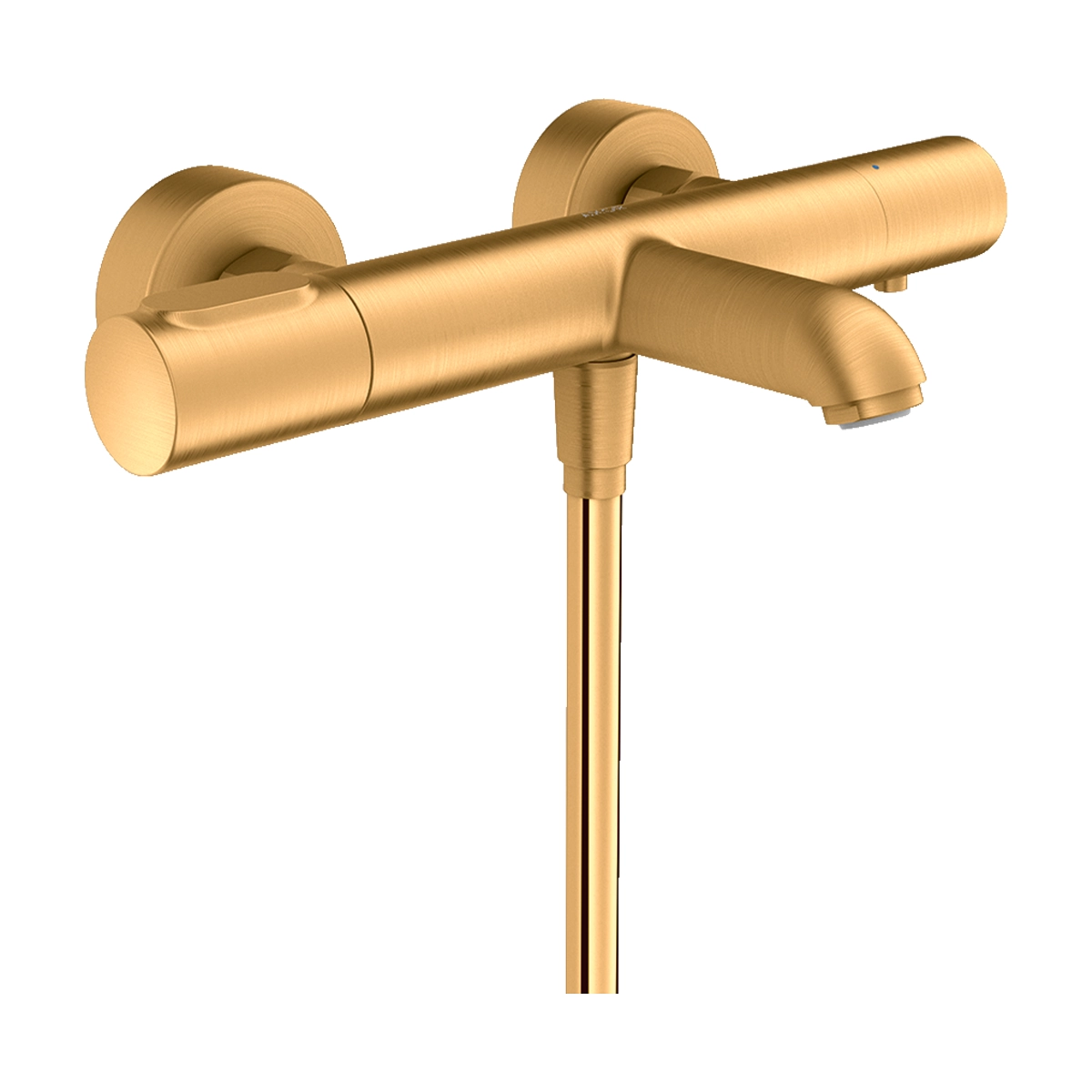 AXOR Citterio M Thermostatic bath mixer for exposed installation - Brushed Gold-Optic