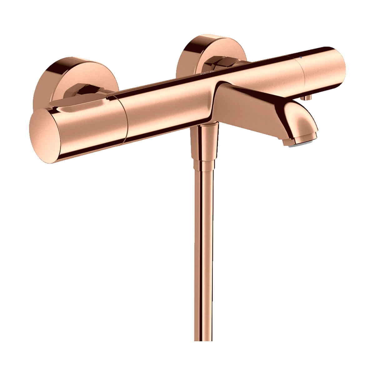 AXOR Citterio M Thermostatic bath mixer for exposed installation - Polished Redgold