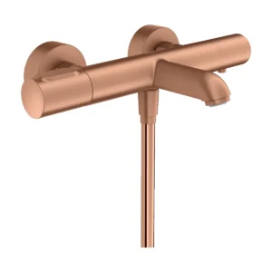 AXOR Citterio M Thermostatic bath mixer for exposed installation - Brushed Redgold