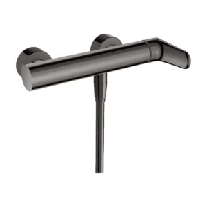 AXOR Citterio M Single lever manual shower mixer for exposed installation - Polished Black Chrome