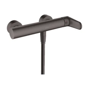 AXOR Citterio M Single lever manual shower mixer for exposed installation - Brushed Black Chrome