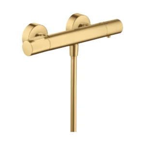 AXOR Citterio M Thermostatic shower mixer for exposed installation - Brushed Gold-Optic