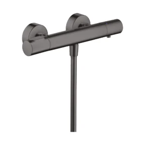 AXOR Citterio M Thermostatic shower mixer for exposed installation - Brushed Black Chrome