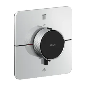 AXOR ShowerSelect ID Thermostat for concealed installation soft cube for 2 functions, Chrome