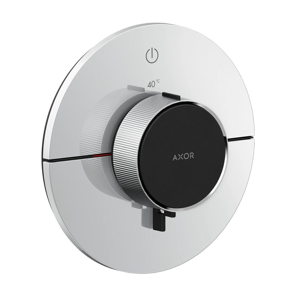 AXOR ShowerSelect ID Thermostat for concealed installation for 1 function round, Chrome