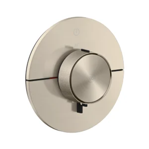 AXOR ShowerSelect ID Thermostat for concealed installation for 1 function round, Brushed Nickel