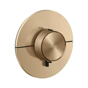 AXOR ShowerSelect ID Thermostat Highflow for concealed installation round, Brushed Bronze