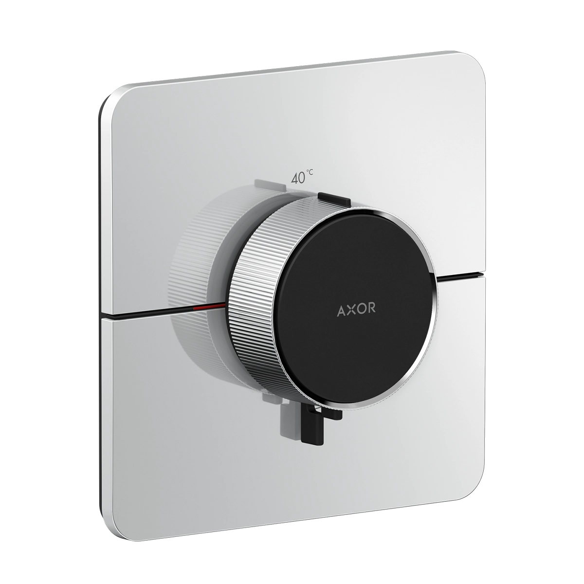 AXOR ShowerSelect ID Thermostat HighFlow for concealed installation soft cube, Chrome