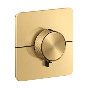 AXOR ShowerSelect ID Thermostat HighFlow for concealed installation soft cube, Brushed Gold Optic