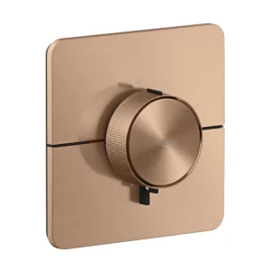 AXOR ShowerSelect ID Thermostat HighFlow for concealed installation soft cube, Brushed Red Gold