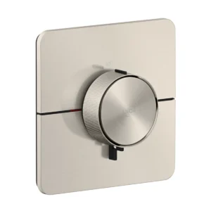 AXOR ShowerSelect ID Thermostat HighFlow for concealed installation soft cube, Stainless Steel Optic