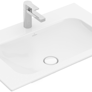 Villeroy & Boch Finion Vanity washbasin, 800 x 500 x 160 mm, White Alpin CeramicPlus, without overflow