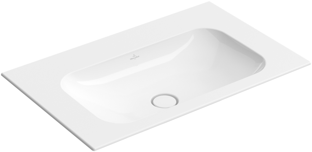 Villeroy & Boch Finion Vanity washbasin, 800 x 500 x 160 mm, White Alpin CeramicPlus, without overflow