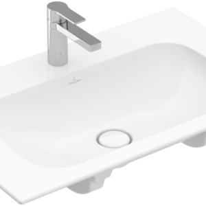 Villeroy & Boch Finion Vanity washbasin, 800 x 500 x 160 mm, White Alpin CeramicPlus, with concealed overflow, unground
