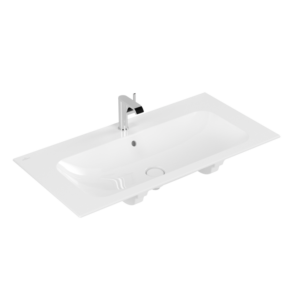 Villeroy & Boch Finion Vanity washbasin, 1000 x 500 x 160 mm, White Alpin CeramicPlus, with concealed overflow