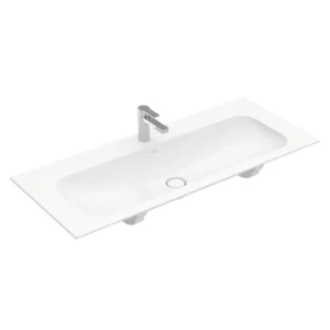 Villeroy & Boch Finion Vanity washbasin, 1200 x 500 x 160 mm, White Alpin CeramicPlus, without overflow, unground